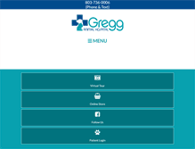 Tablet Screenshot of gregganimal.com
